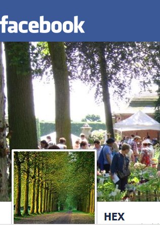 Hex is op Facebook